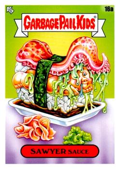2021 Topps Garbage Pail Kids: Food Fight! #16a Sawyer Sauce Front