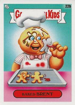 2021 Topps Garbage Pail Kids: Food Fight! #22b Baked Brent Front