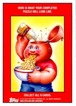 2021 Topps Garbage Pail Kids: Food Fight! #25b Snack Attack Jack Back