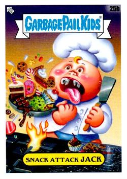 2021 Topps Garbage Pail Kids: Food Fight! #25b Snack Attack Jack Front