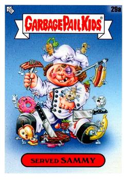 2021 Topps Garbage Pail Kids: Food Fight! #29a Served Sammy Front