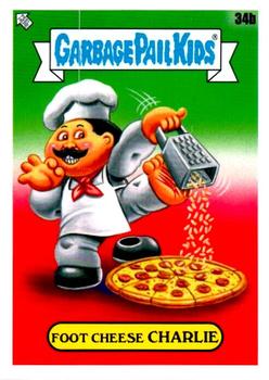 2021 Topps Garbage Pail Kids: Food Fight! #34b Foot Cheese Charlie Front