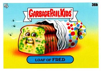 2021 Topps Garbage Pail Kids: Food Fight! #36b Loaf of Fred Front