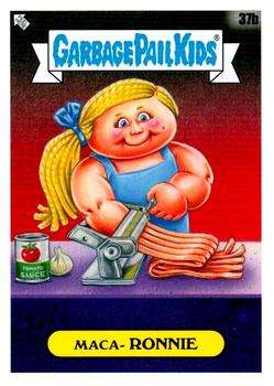 2021 Topps Garbage Pail Kids: Food Fight! #37b Maca-Ronnie Front
