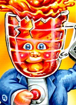 2021 Topps Garbage Pail Kids: Food Fight! #47a Uh-Oh Rio Back