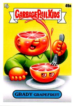 2021 Topps Garbage Pail Kids: Food Fight! #49a Grady Grapefruit Front