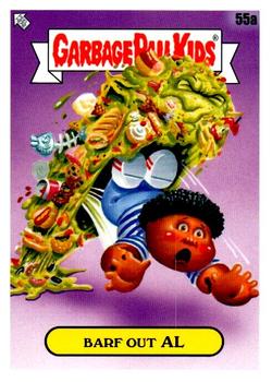 2021 Topps Garbage Pail Kids: Food Fight! #55a Barf Out Al Front
