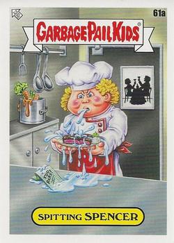 2021 Topps Garbage Pail Kids: Food Fight! #61a Spitting Spencer Front