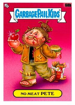 2021 Topps Garbage Pail Kids: Food Fight! #68b No Meat Pete Front