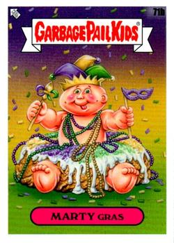 2021 Topps Garbage Pail Kids: Food Fight! #71b Marty Gras Front