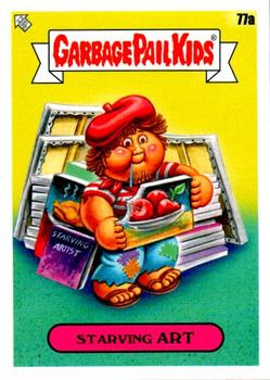 2021 Topps Garbage Pail Kids: Food Fight! #77a Starving Art Front