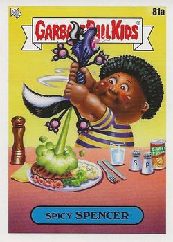 2021 Topps Garbage Pail Kids: Food Fight! #81a Spicy Spencer Front