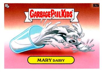 2021 Topps Garbage Pail Kids: Food Fight! #92b Mary Dairy Front