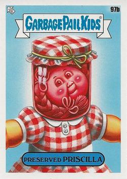 2021 Topps Garbage Pail Kids: Food Fight! #97b Preserved Priscilla Front