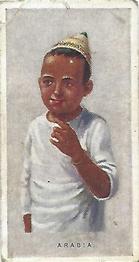 1924 Imperial Tobacco Children of All Nations (C6) #3 Arabia Front