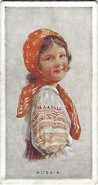 1924 Imperial Tobacco Co. of Canada (ITC) Children of All Nations (C6) #39 Russia Front