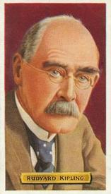 1937 Kensitas Builders of Empire #26 Rudyard Kipling Front
