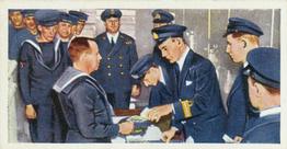 1938 Carreras Britain's Defences #7 Pay day in the Navy Front