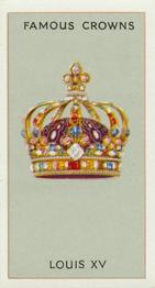 1938 Godfrey Phillips Famous Crowns #2 Louis XV Front