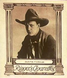 1923 Ringer's Cinema Stars (square) #3 Dustin Farnum Front