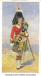 1939 Godfrey Phillips Soldiers of the King #14 The Queens Own Cameron Highlanders Front