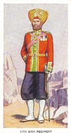 1939 Godfrey Phillips Soldiers of the King #27 11th Sikh Regiment (India) Front