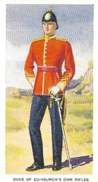 1939 Godfrey Phillips Soldiers of the King #33 Duke of Edinburgh's Own Rifles (South Africa) Front
