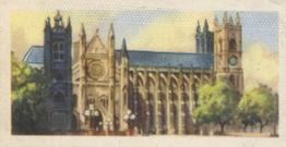 1953 Phillip Allman Coronation Series #32 Westminster Abbey Front