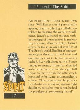 1995 Will Eisner's The Spirit #7 Eisner In The Spirit Back
