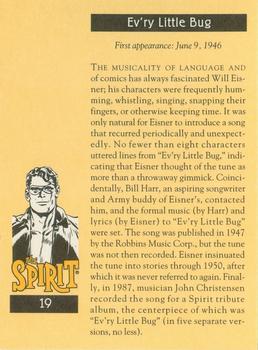 1995 Will Eisner's The Spirit #19 Ev’ry Little Bug Back