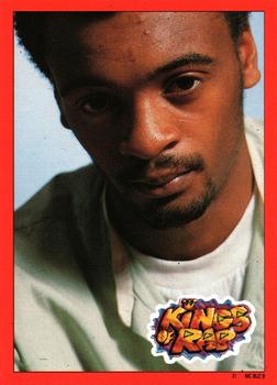 1991 Topps Kings of Rap #31 MC Buzz B Front