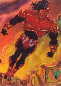1995 DC Comics Pepsi #5 Cyborg Front