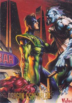 1995 DC Comics Pepsi #12 Emerald Dragon Front