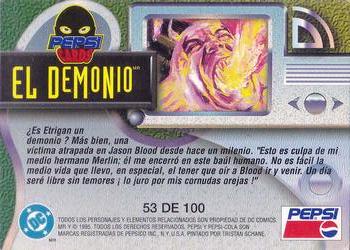 1995 DC Comics Pepsi #53 The Demon Back