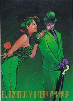 1995 DC Comics Pepsi #89 The Riddler / Poison Ivy Front