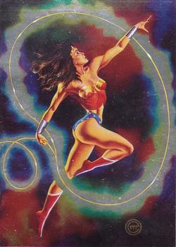 1995 DC Comics Pepsi - Metallic #1 Wonder Woman Front
