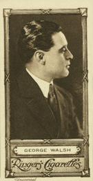 1923 Ringer's Cinema Stars (standard) #2 George Walsh Front