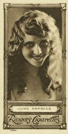 1923 Ringer's Cinema Stars (standard) #8 June Caprice Front