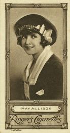 1923 Ringer's Cinema Stars (standard) #40 May Allison Front