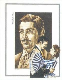 1991 Victoria Gallery Legends of Hollywood #4 Clark Gable Front