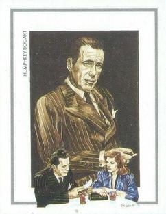 1991 Victoria Gallery Legends of Hollywood #15 Humphrey Bogart Front