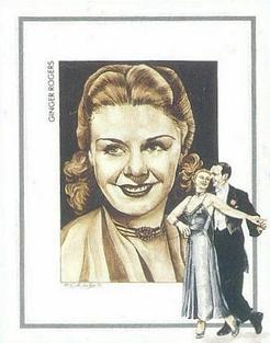 1991 Victoria Gallery Legends of Hollywood #18 Ginger Rogers Front