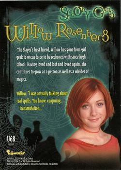 2004 Inkworks Buffy the Vampire Slayer The Ultimate Collection #U68 Willow Rosenberg Back
