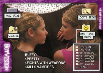 2004 Inkworks Buffy the Vampire Slayer The Ultimate Collection #U85 Buffy Front