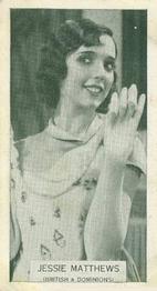 1934 Ardath Tobacco Company - British Born Film Stars #3 Jessie Matthews Front