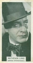 1934 Ardath Tobacco Company - British Born Film Stars #22 Matheson Lang Front