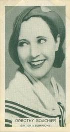 1934 Ardath Tobacco Company - British Born Film Stars #29 Dorothy Bouchier Front
