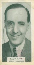 1934 Ardath Tobacco Company - British Born Film Stars #36 Ralph Lynn Front