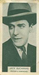 1934 Ardath Tobacco Company - British Born Film Stars #37 Jack Buchanan Front