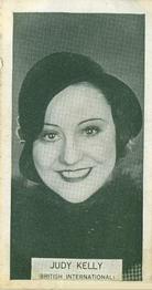 1934 Ardath Tobacco Company - British Born Film Stars #44 Judy Kelly Front